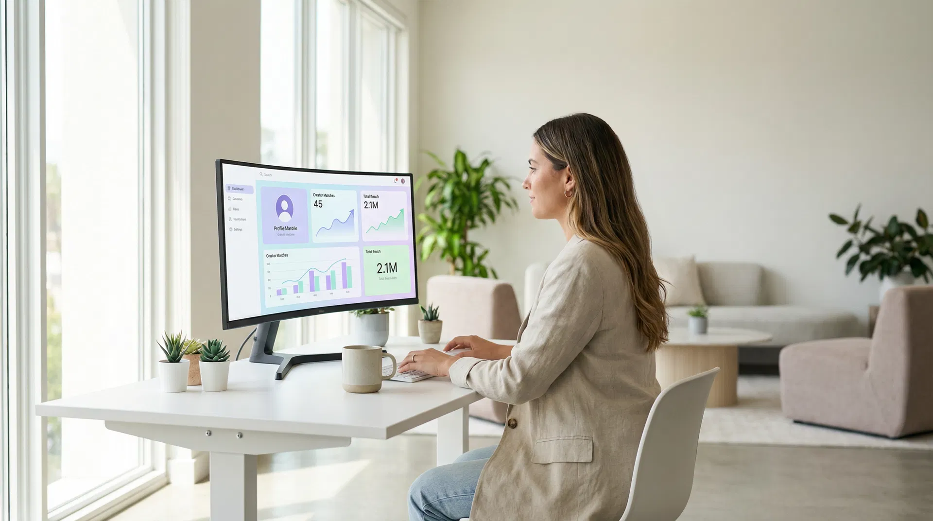 Brand manager discovering creators with CollabML