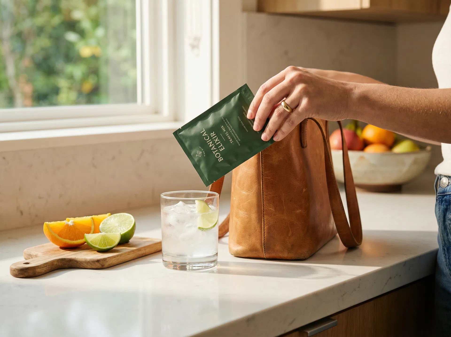 Convenient cocktail packet