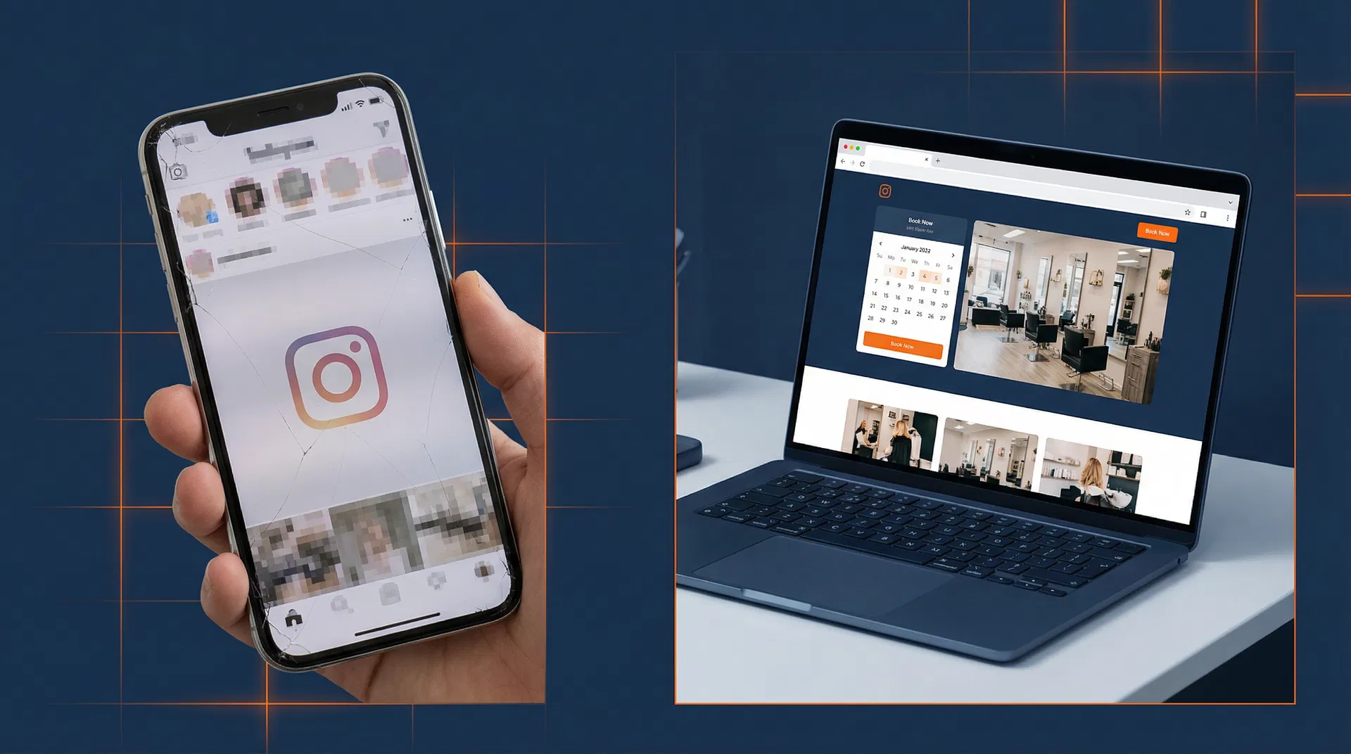 Warum Ihr Friseursalon mehr als Instagram braucht