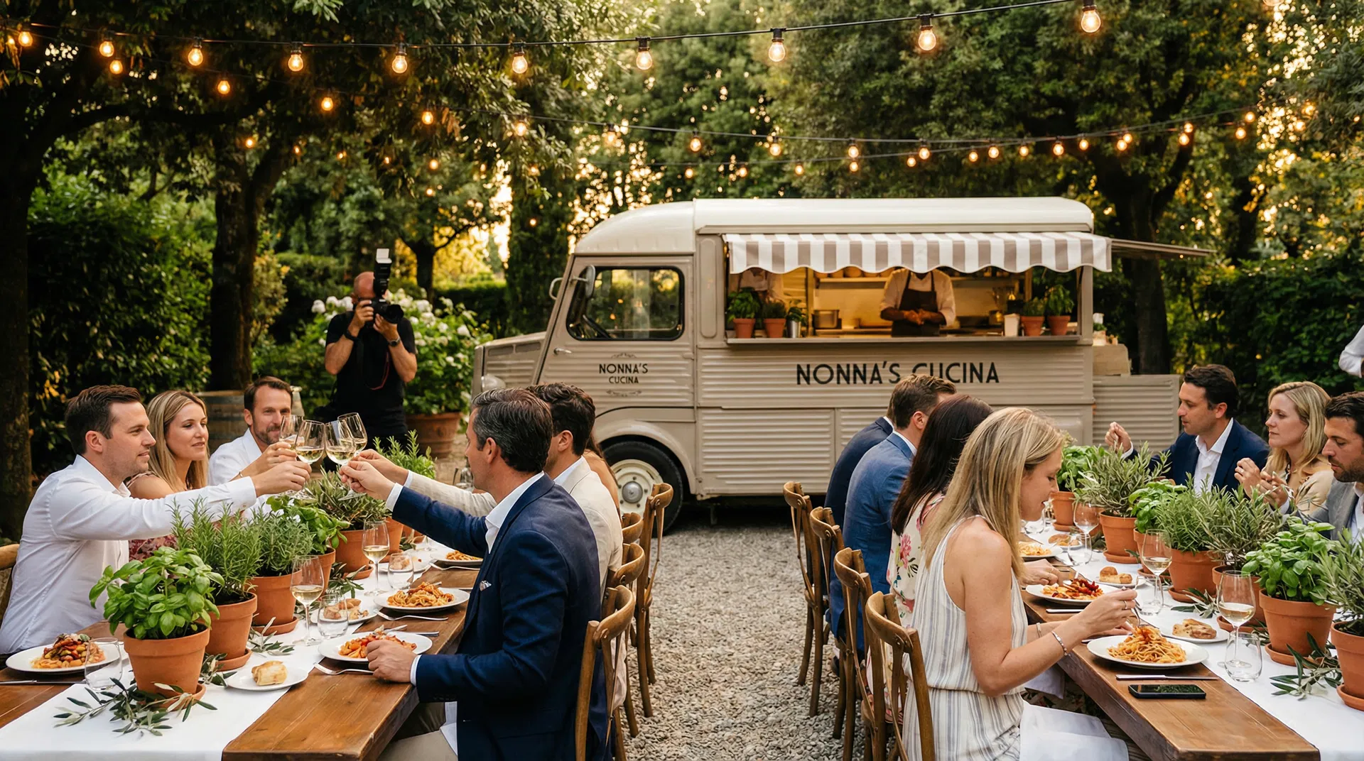 Catering Event mit Losteria Foodtruck