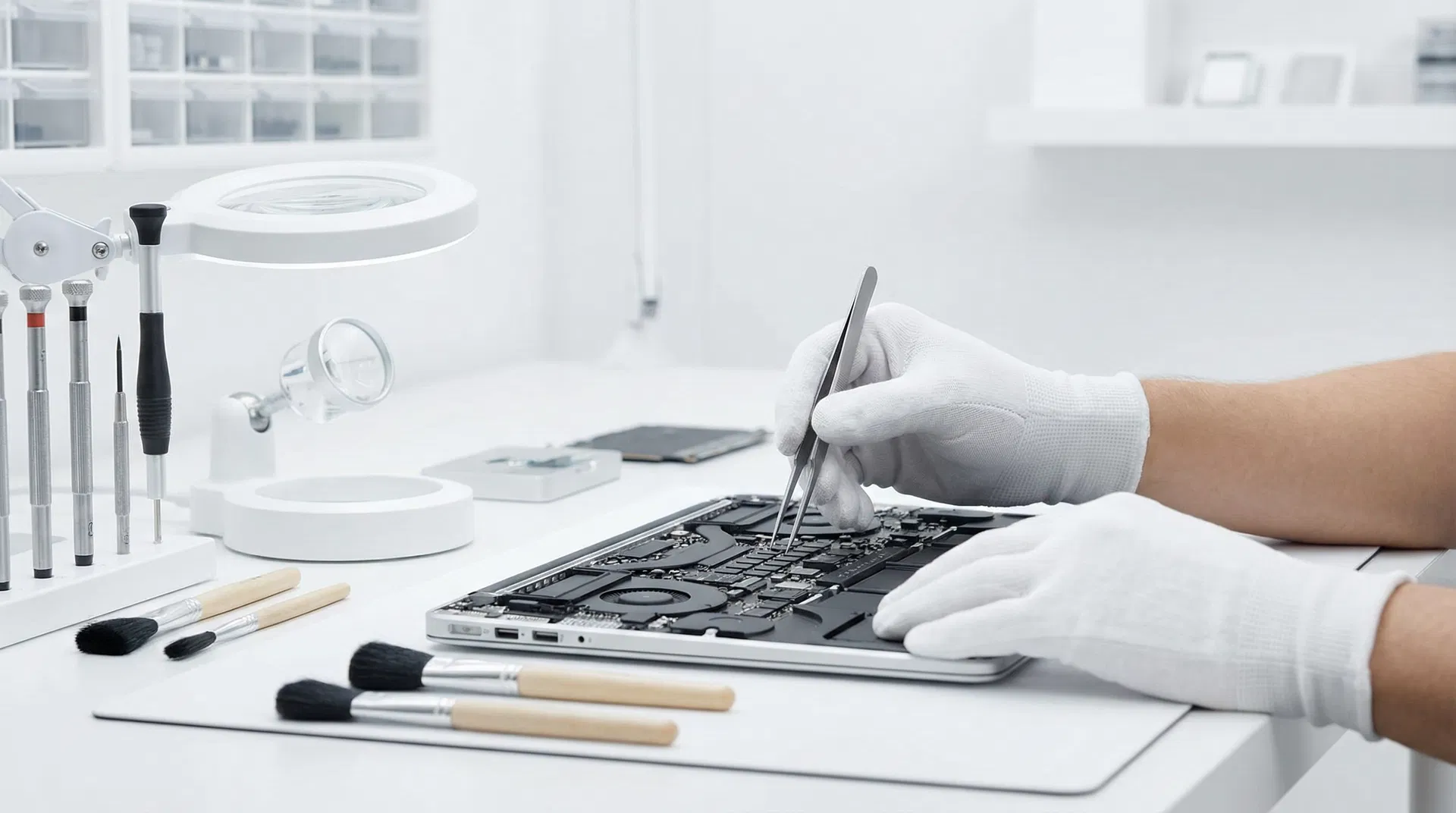 プロの技術者による丁寧なレストア作業