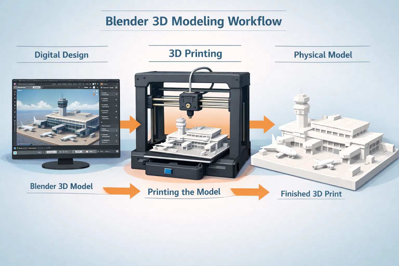 Blender 3D制作ワークフロー