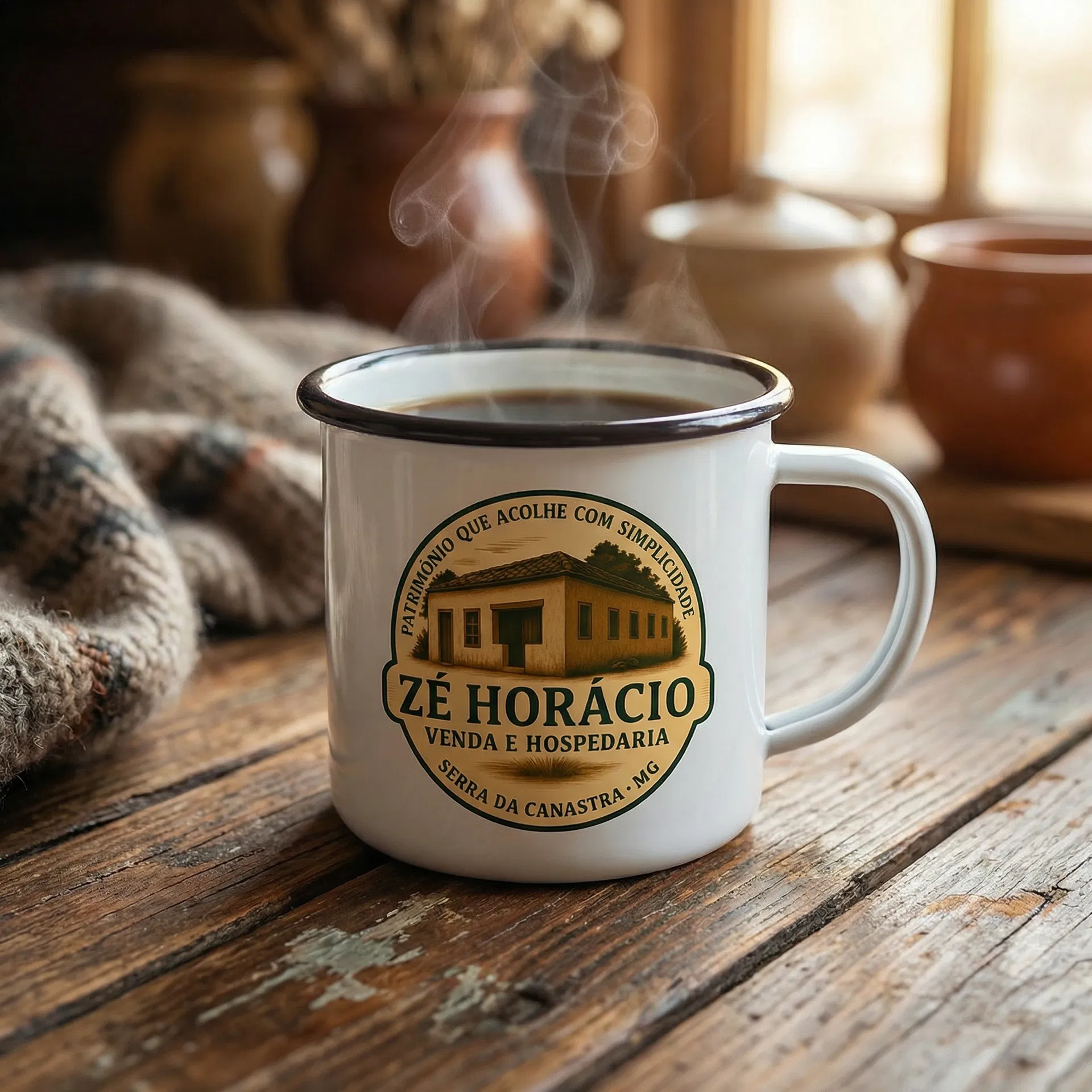 Caneca Esmaltada Zé Horácio