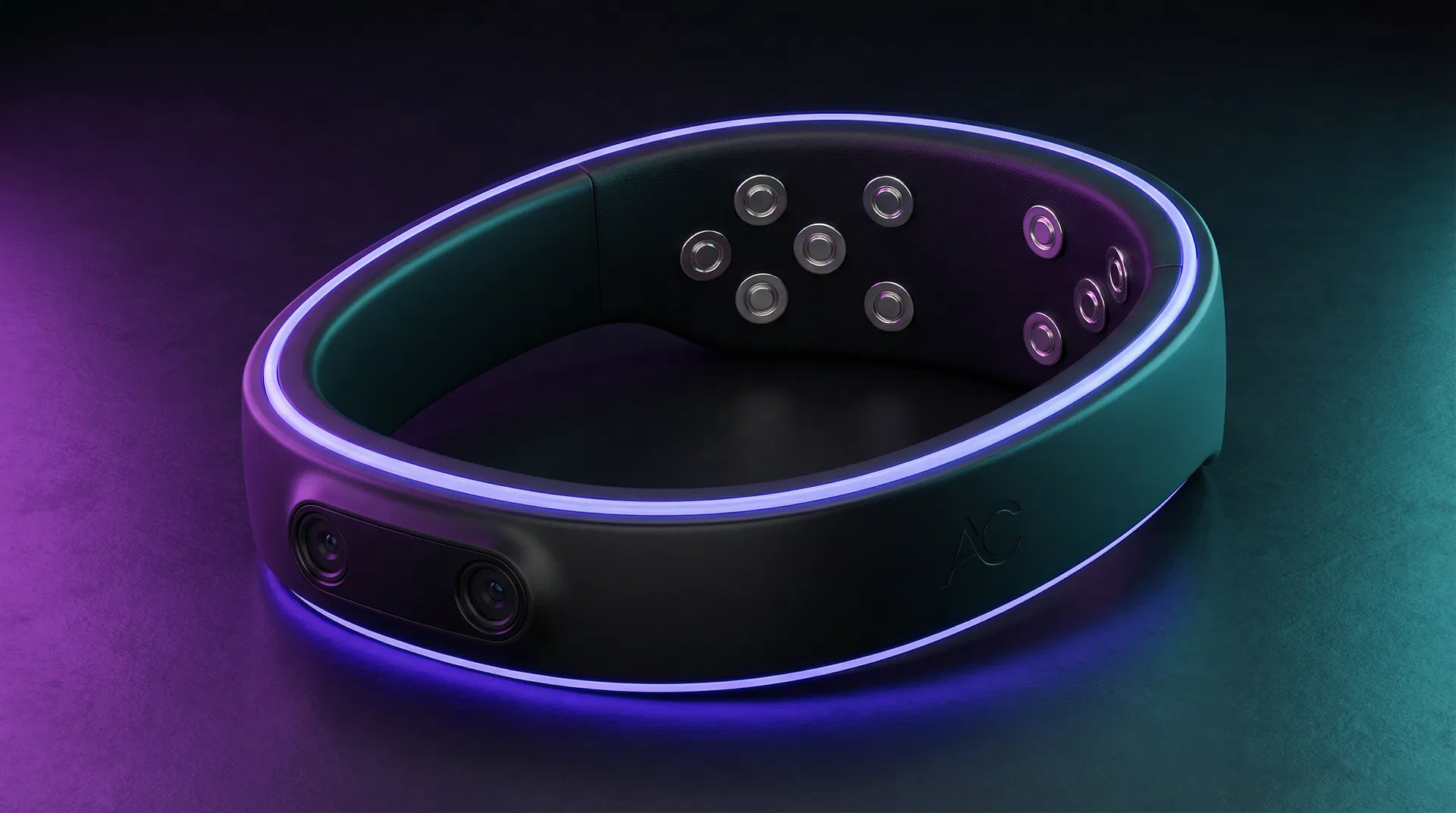 AuraCoding headset detailed view
