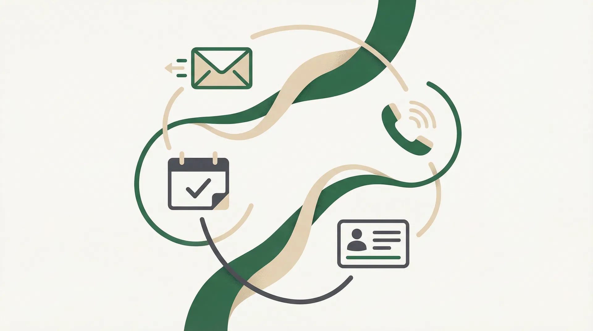 Digital workflow illustration