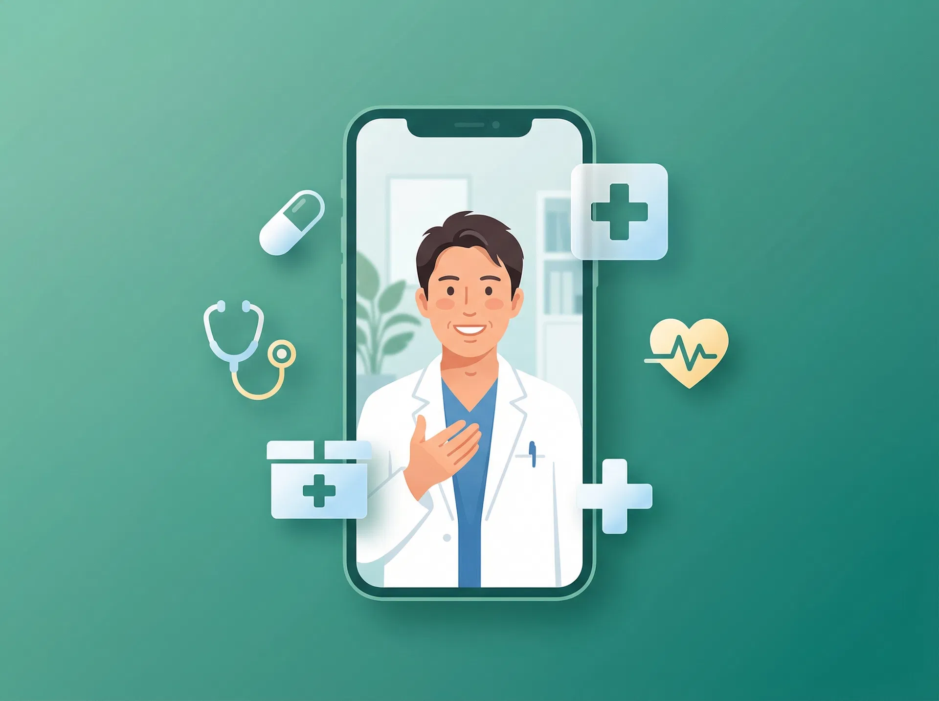 オンライン診療のイメージ