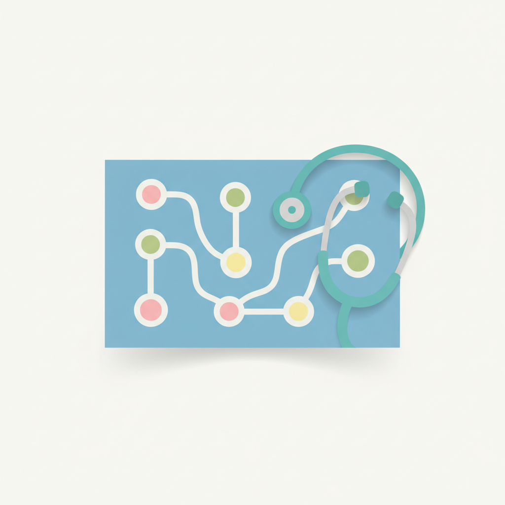 みぞおちや下腹部に痛みを感じる人の様子。腹痛の原因と受診の目安を解説。