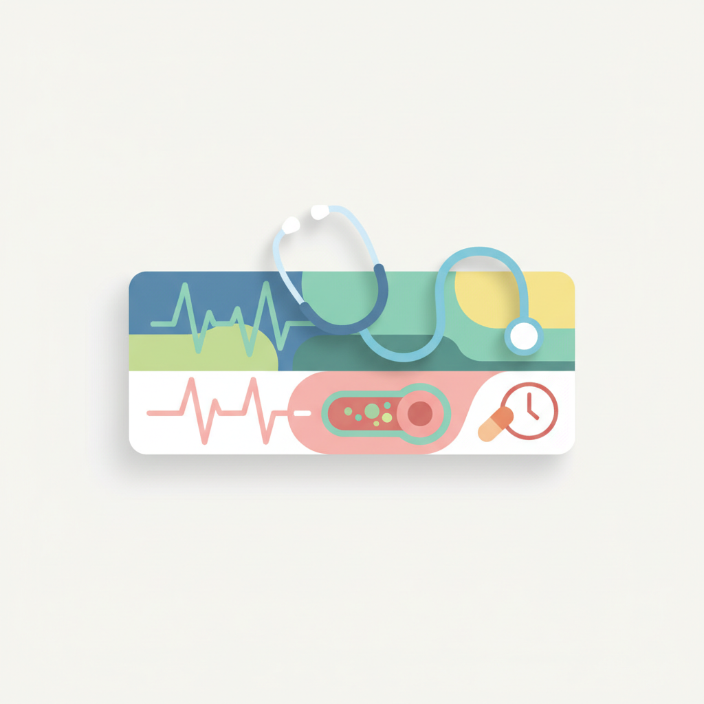 お腹の部位と関連する臓器、腹痛の原因を特定する図解