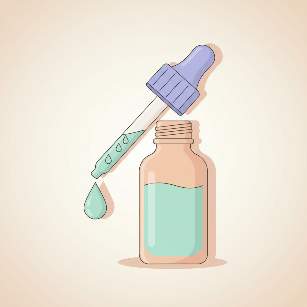 様々なニキビ抗菌薬の錠剤と軟膏が並べられ、薬剤耐性問題を示す医療用品
