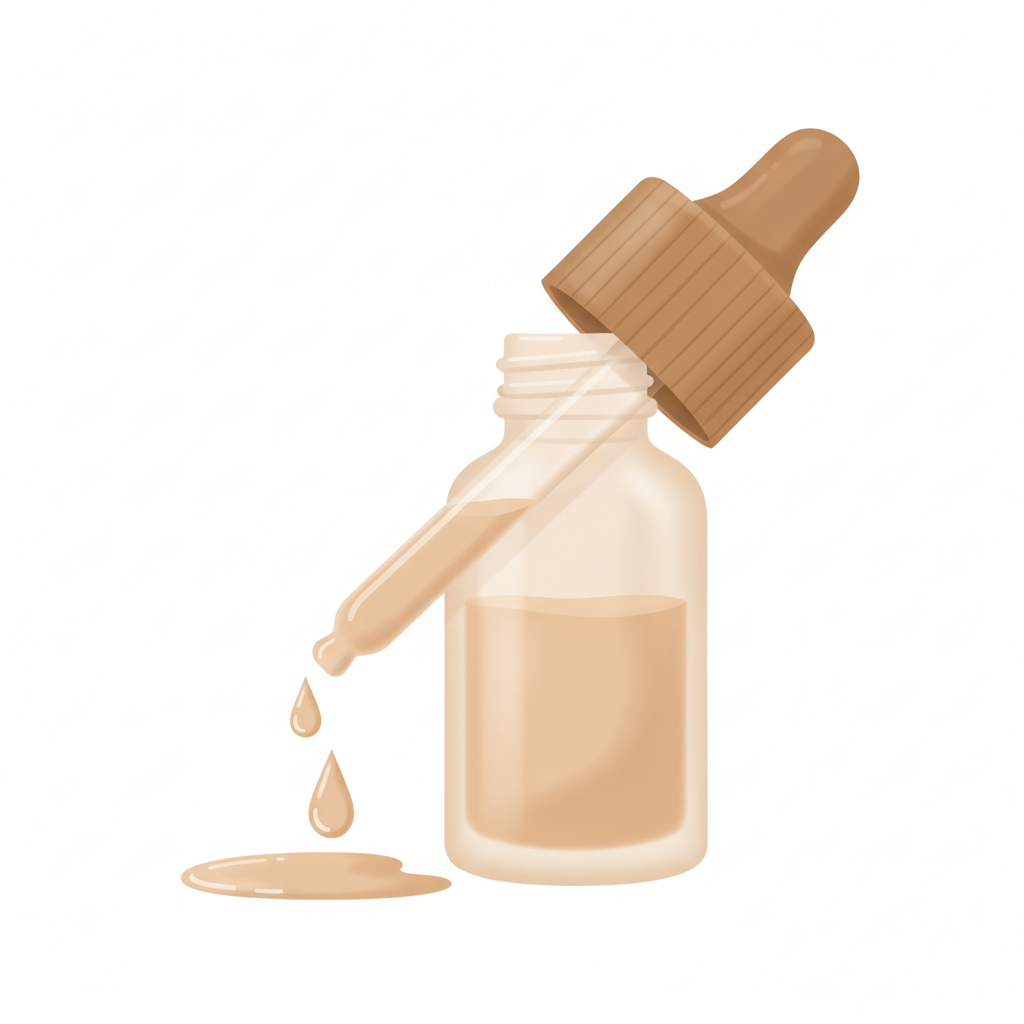 赤く腫れたニキビに効果的な外用薬を塗布する様子、肌の炎症を抑える治療法。