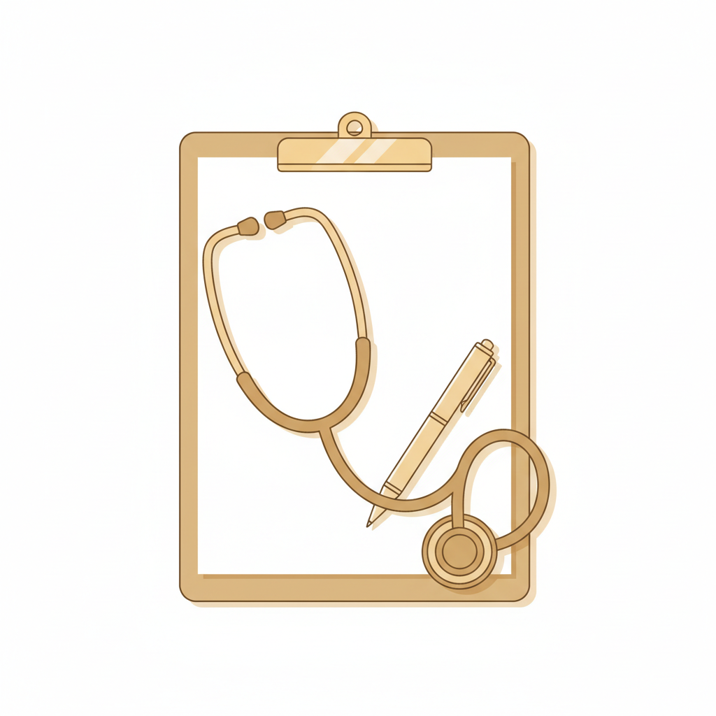 皮膚科の診察室で医師が患者のニキビを診察し、適切な治療法を提案