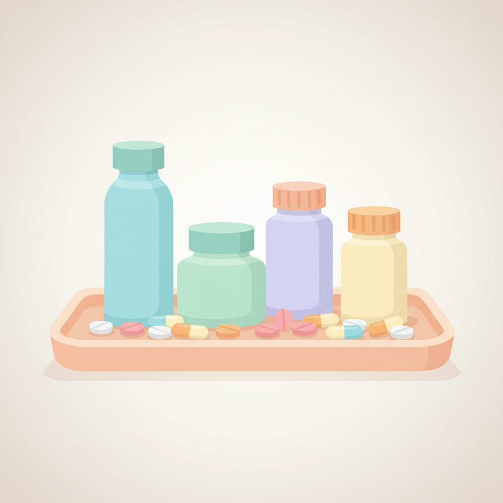 AGA治療薬と併用してはいけない薬剤や飲み合わせのリスクを解説する図