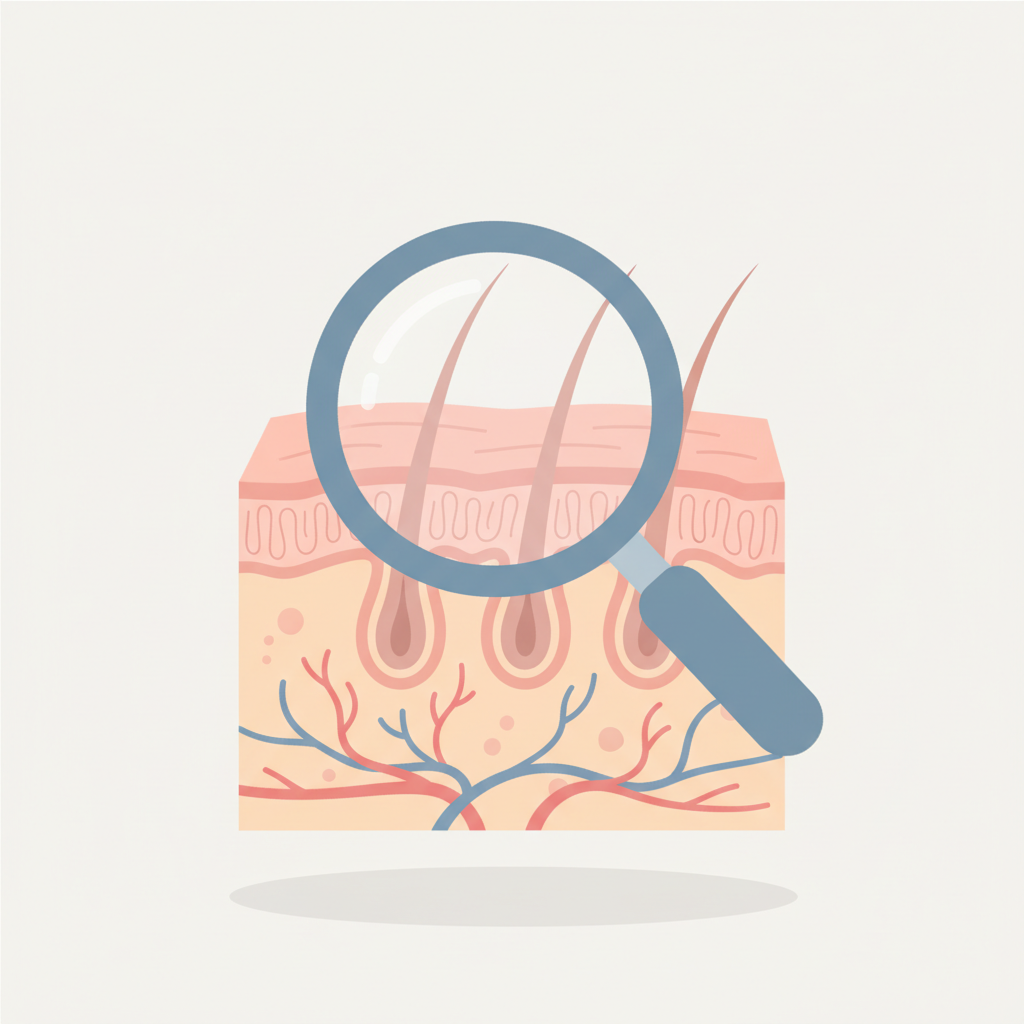 AGAによる薄毛の悩みを抱え、落ち込んだ表情の男性と心のケア
