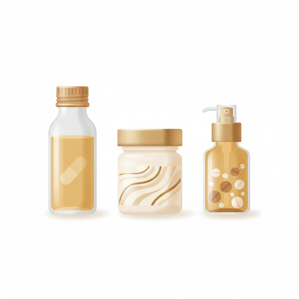 皮膚の下に袋状のしこりができた粉瘤、中央に黒い点が見える