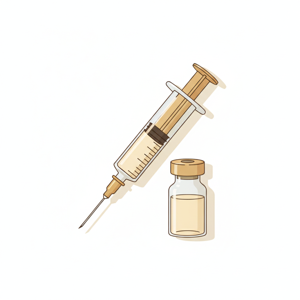 美容点滴の安全性を示す医療スタッフと、副作用に関する説明を受ける患者