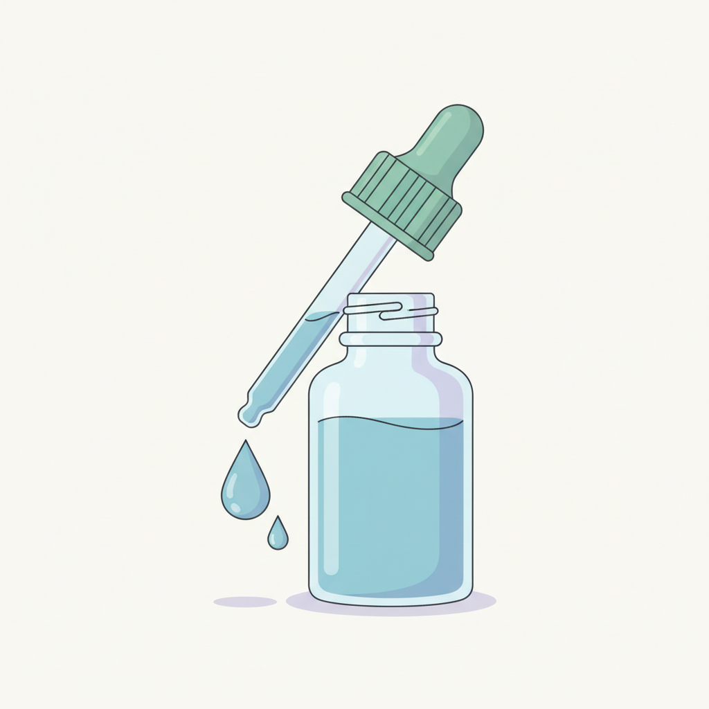 美容内服薬と外用薬が並べられた、クリニック処方による美肌ケアセット