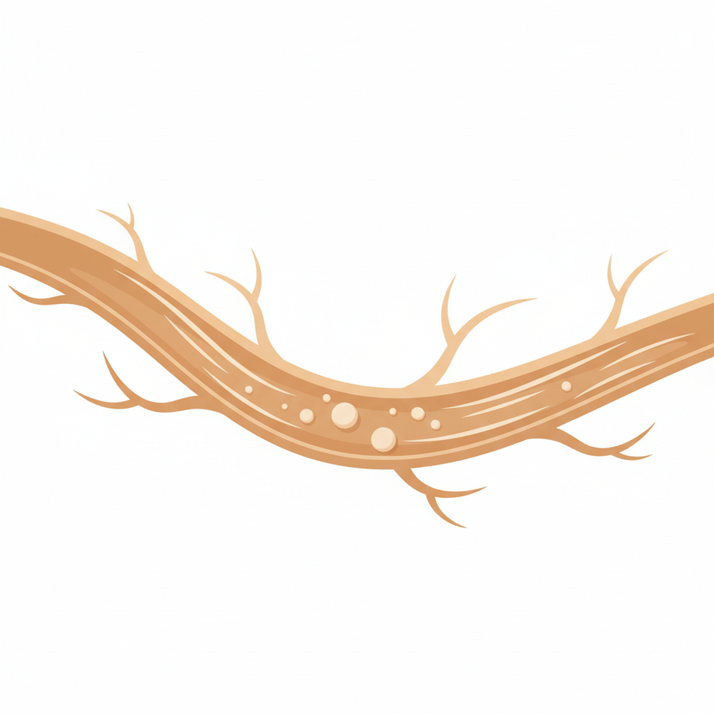 ベピオゲルの作用機序を模式的に示す皮膚断面、アクネ菌の増殖抑制と角質剥離の効果