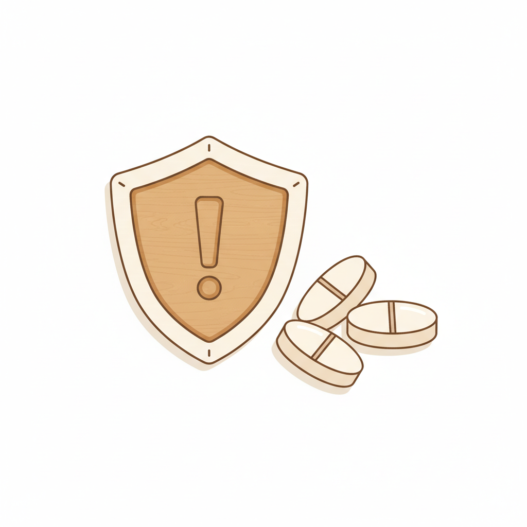 防已黄耆湯を服用する際の注意点。食前または食間に服用する様子