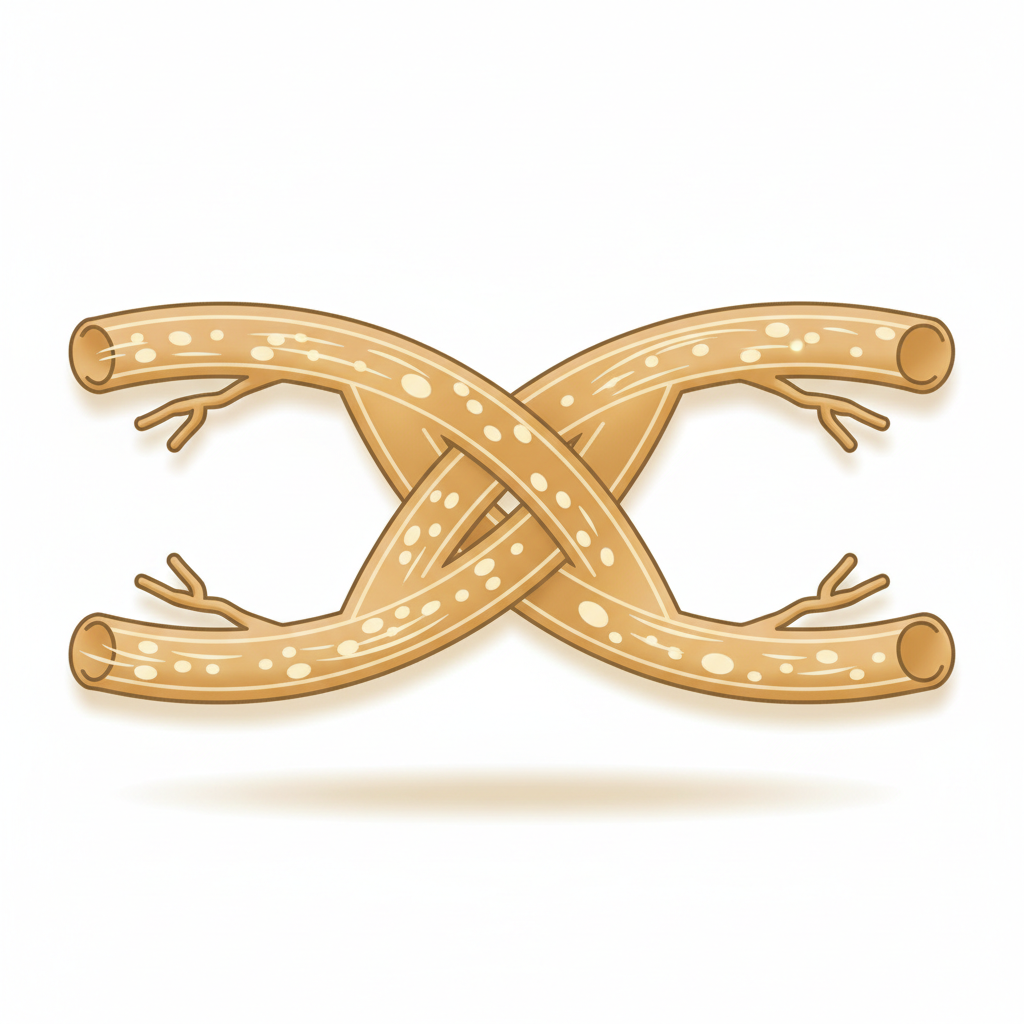 カロナールの錠剤とアセトアミノフェンの化学構造式、薬効メカニズムを示す図