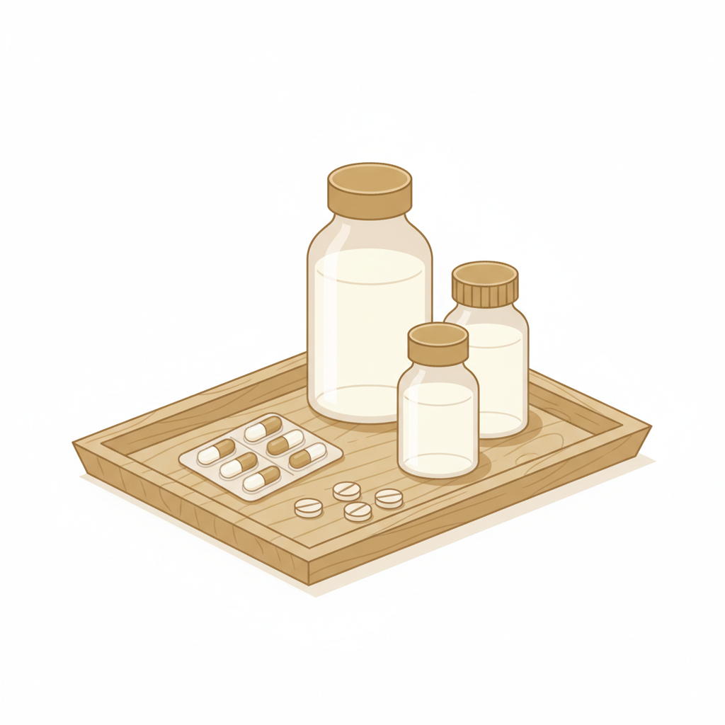 クロルフェニラミンマレイン酸塩ポララミン錠のパッケージと薬、アレルギー症状を抑える