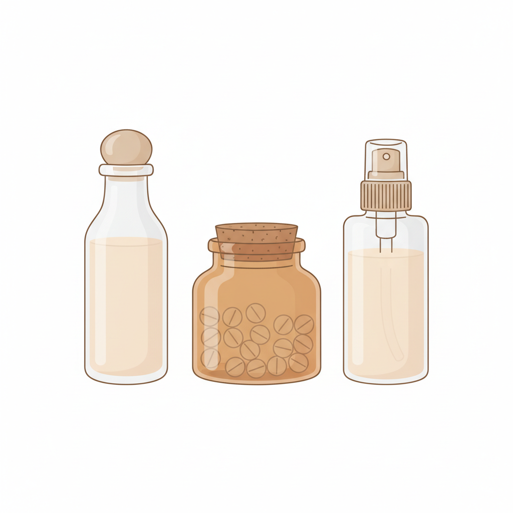 複数の美白治療法の中から自分に合った最適な選択肢を検討する女性の横顔