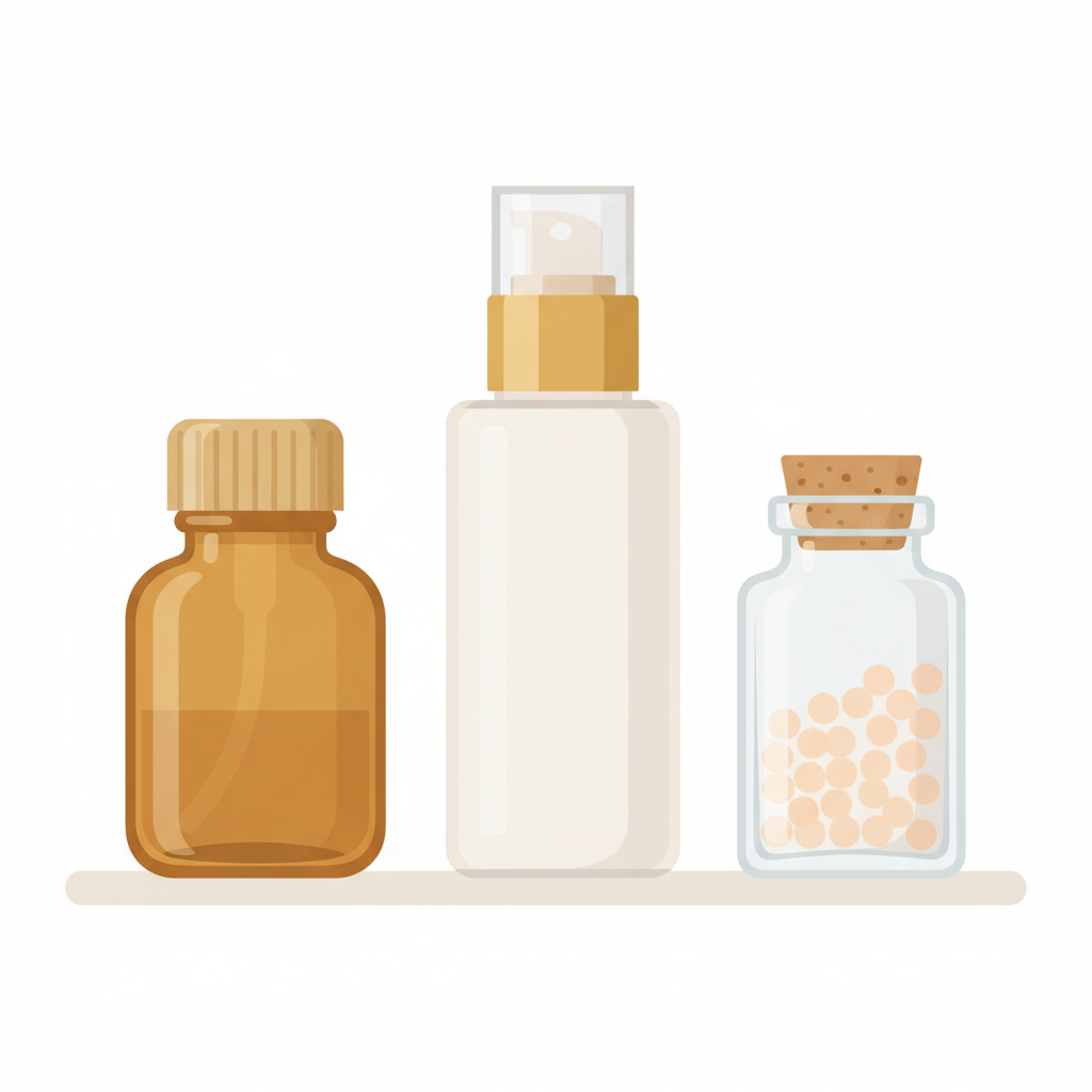 硬さや持続期間が異なる様々なヒアルロン酸製剤が並べられた様子