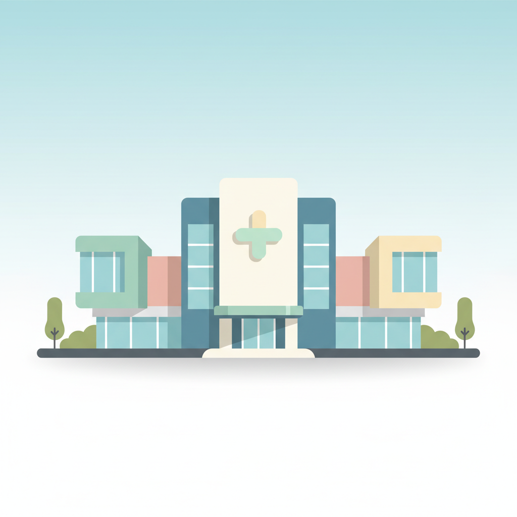 クリニックの予約システム導入で患者の待ち時間が短縮され、受付業務が効率化される様子