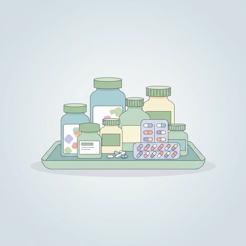 COPD治療薬が気管支拡張や炎症抑制に作用し呼吸を楽にする様子