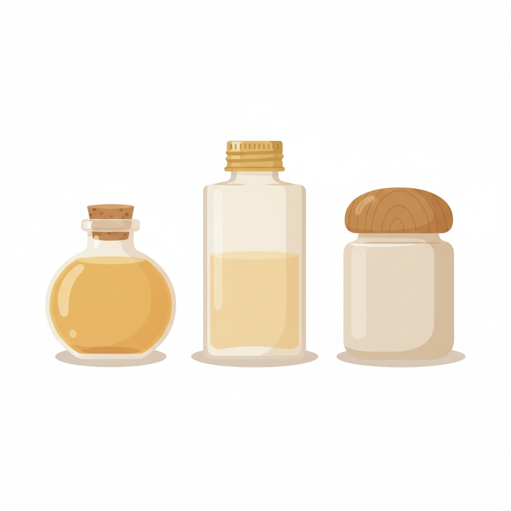 魚の目とタコを比較し、それぞれの中心核や広がり方の違いを解説する図