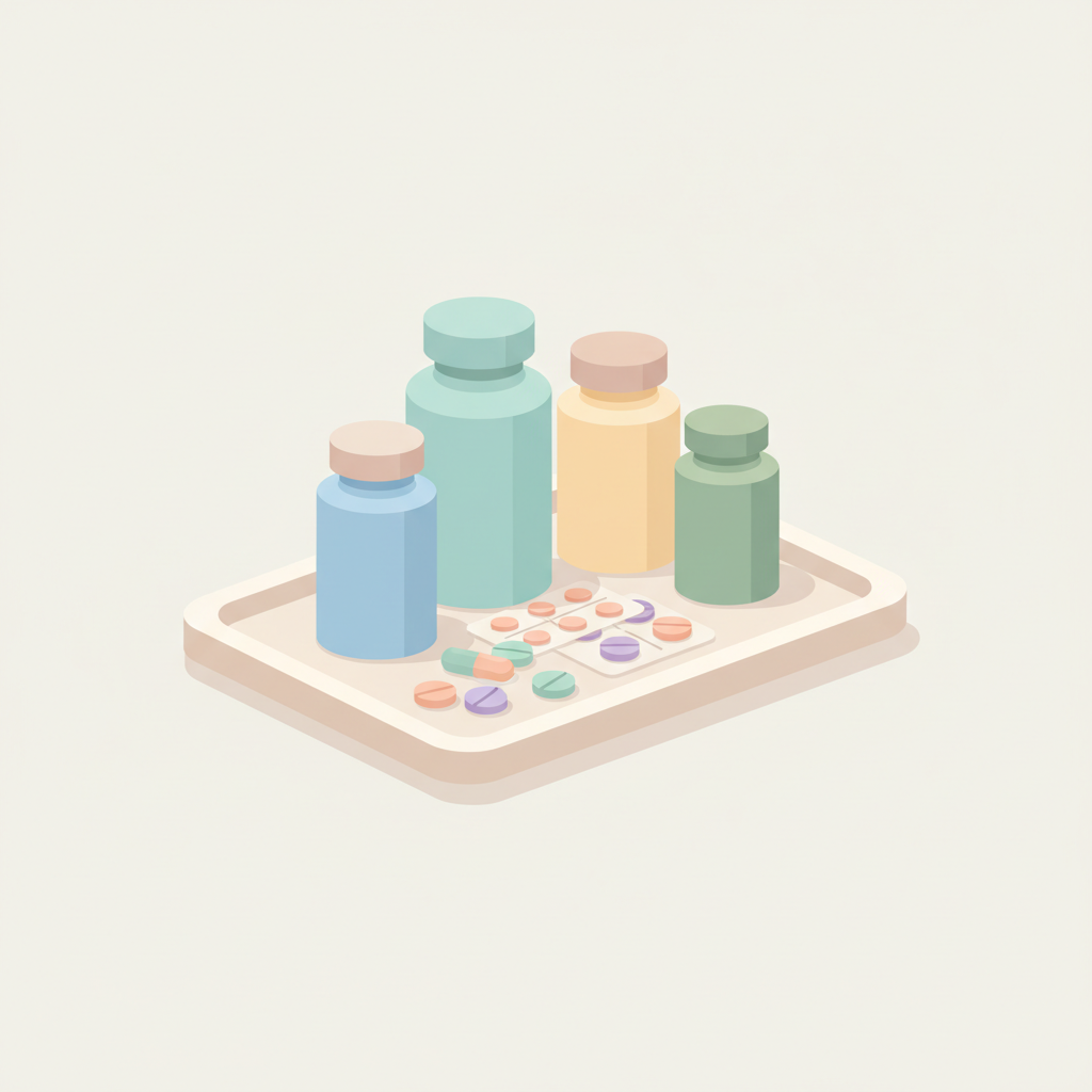 冠動脈バイパス手術やカテーテル治療の様子を示す医療器具