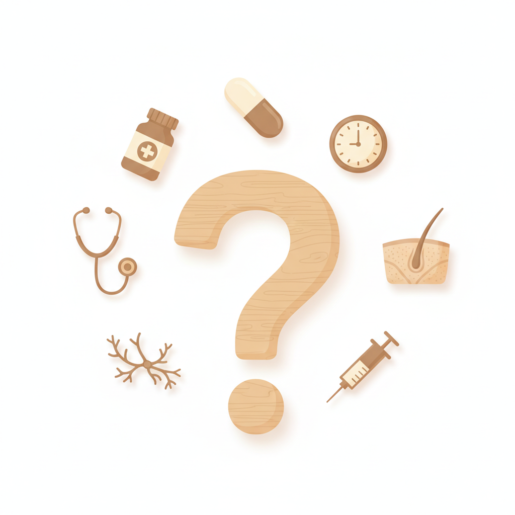 医師と患者がデルモベートの使用について相談している診察室の風景