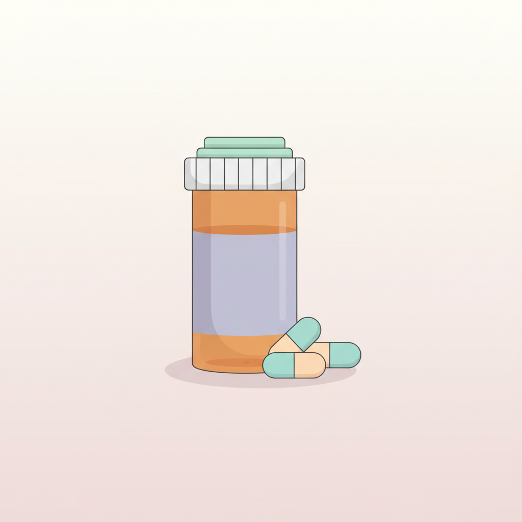 医師が患者にフィナステリド錠剤を処方し、安全なAGA治療を説明する様子