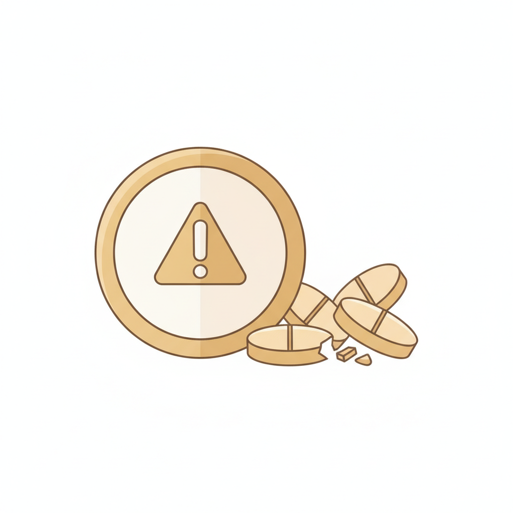 エピナスチン服用時の眠気や口渇といった副作用と注意点を説明する視覚表現