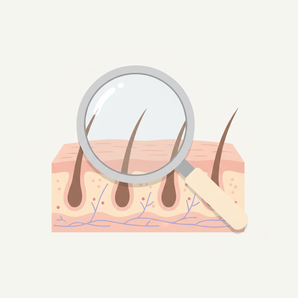 女性の薄毛（FAGA）の主な原因となるホルモンバランスの乱れと毛周期の変化