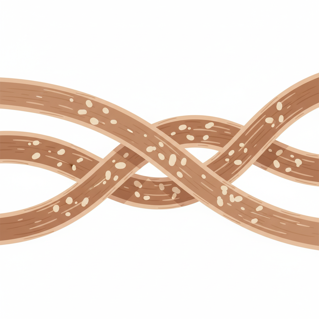 おでこに発生するニキビの形成過程と毛穴の詰まり