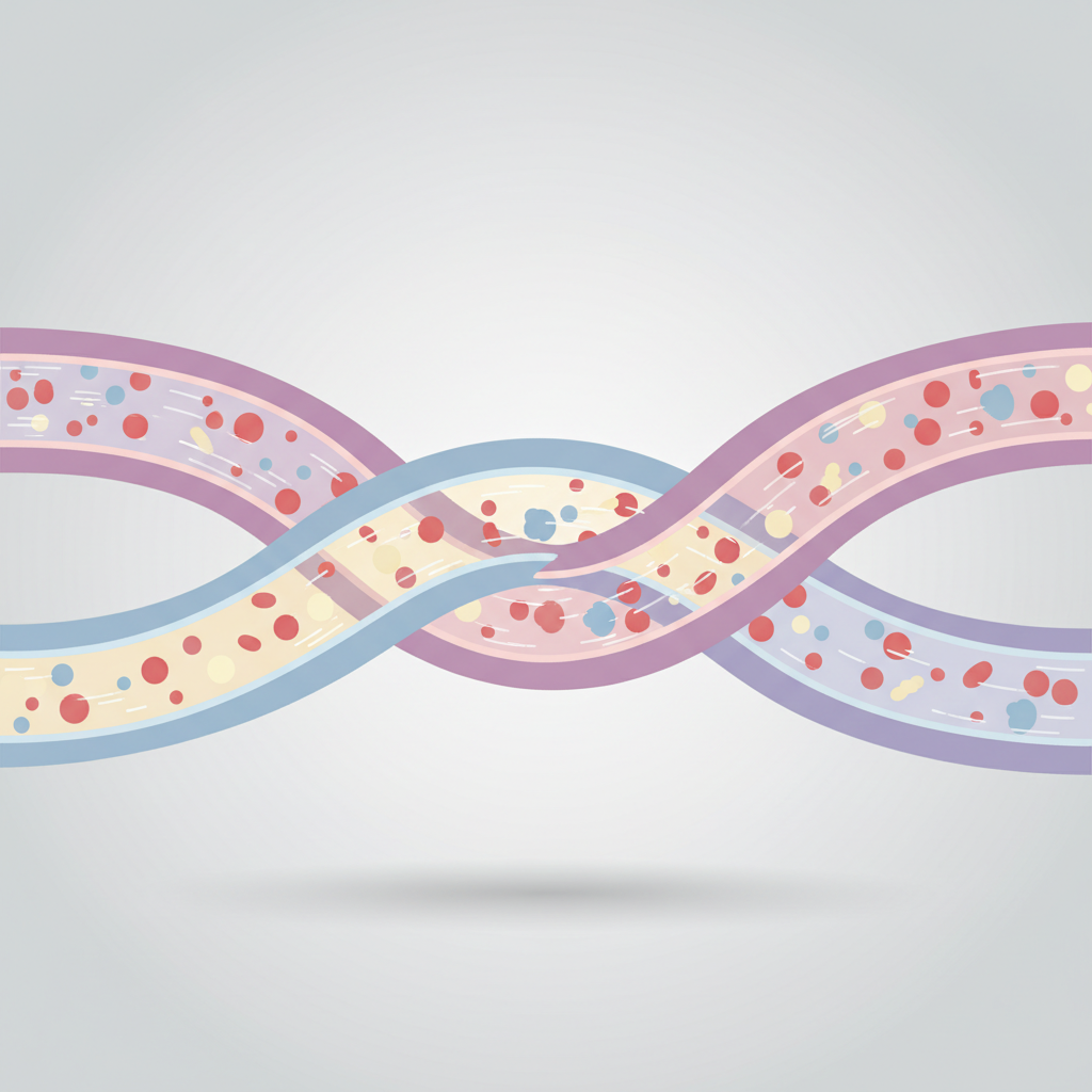 正常な毛周期からAGAによる毛包ミニチュア化への変化を比較