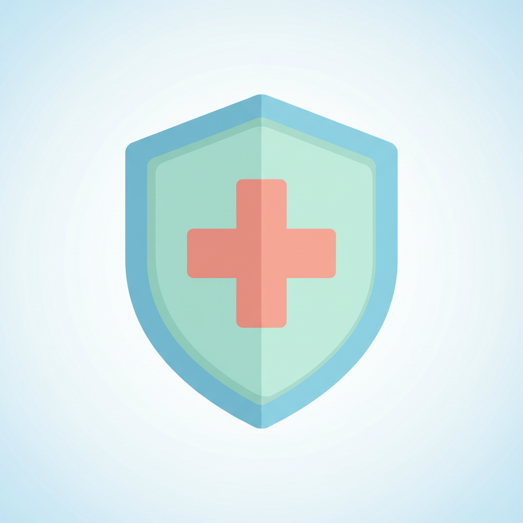 熱中症の予防策として水分補給を行う人物と、緊急時の医療対応