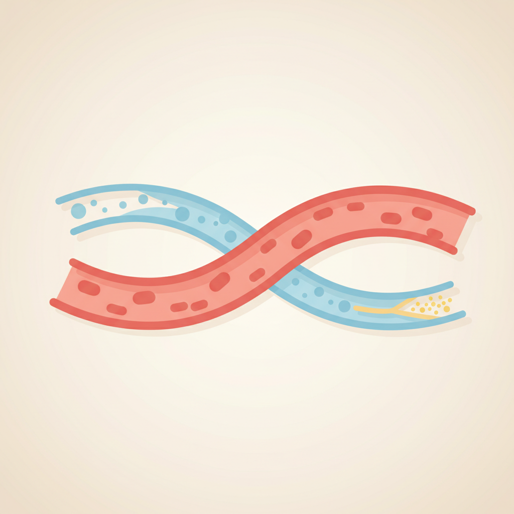 HIFUによるたるみ治療の仕組み、高密度焦点式超音波がSMAS層に作用する様子