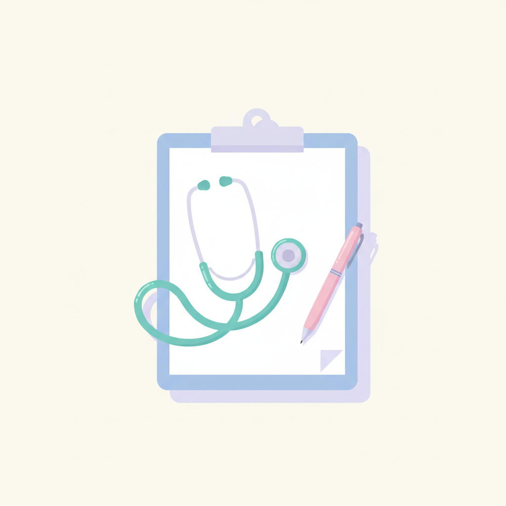 HIFU施術の最適な頻度と治療計画を示すカレンダーと顔の輪郭