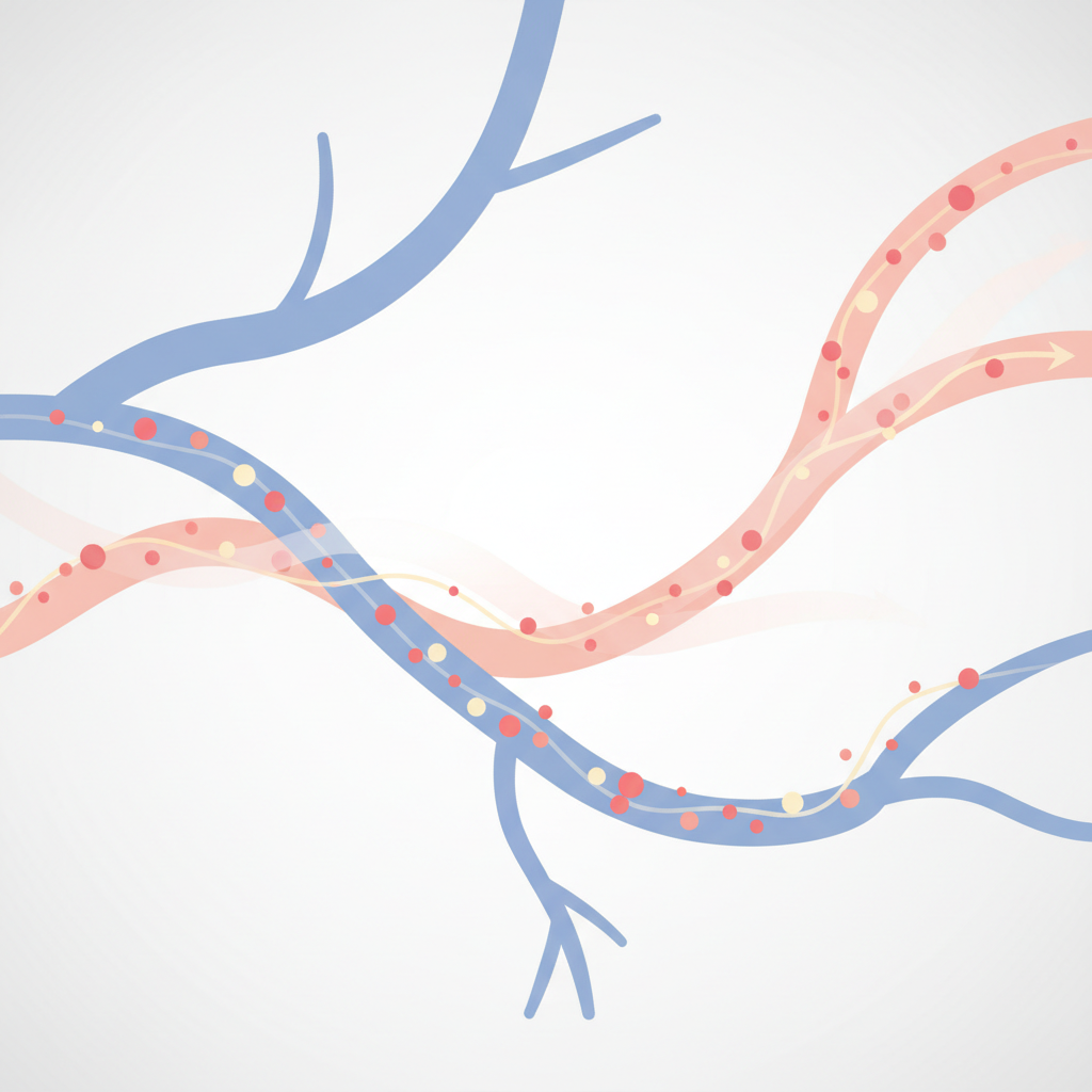 HIFUによる超音波エネルギーが皮膚深部のSMAS層に熱作用で引き締め効果をもたらす様子