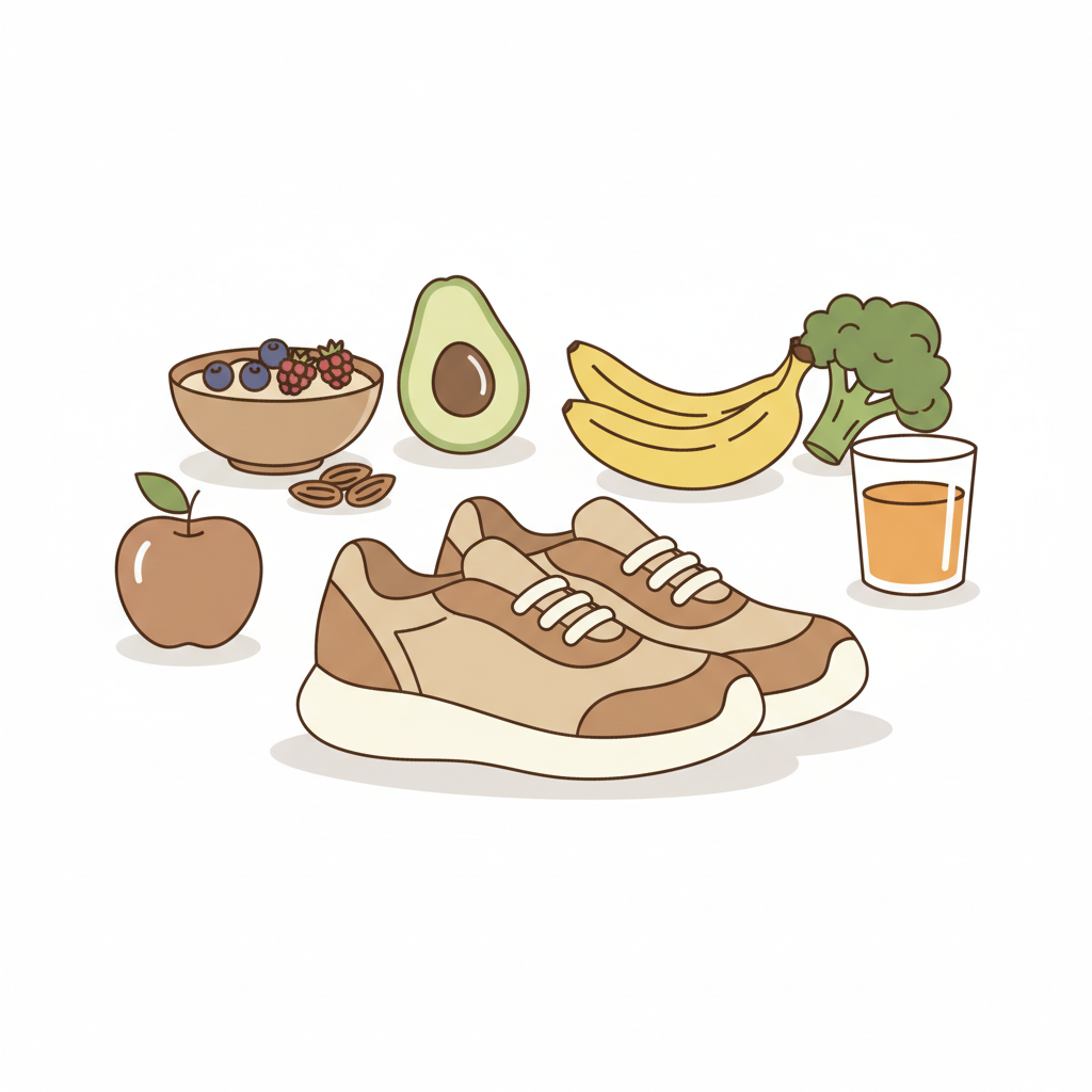 バランスの取れた食事、十分な睡眠、ストレス管理でホルモンを整える