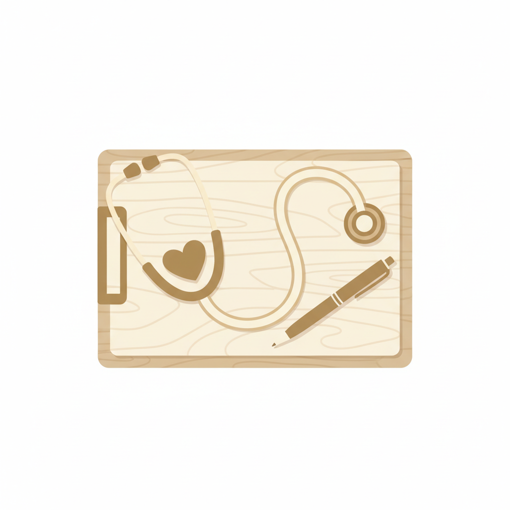 池袋の皮膚科でとびひ治療薬を処方する医師の手元、患者との対話風景