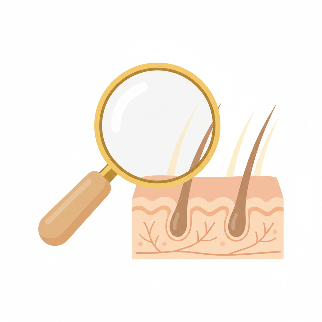 スマートフォンで皮膚科医がAGAのオンライン診療を行う様子。薄毛治療の相談。