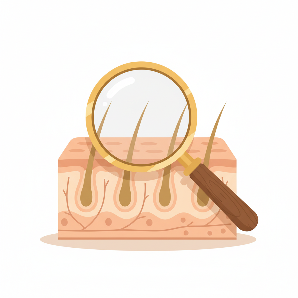 女性がタブレットでFAGA専門医とオンライン相談。女性薄毛の悩みを解決。