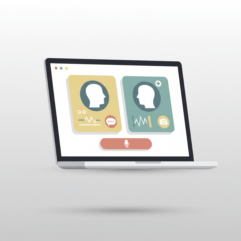 対面診療とオンライン診療のメリット・デメリットを比較検討する患者