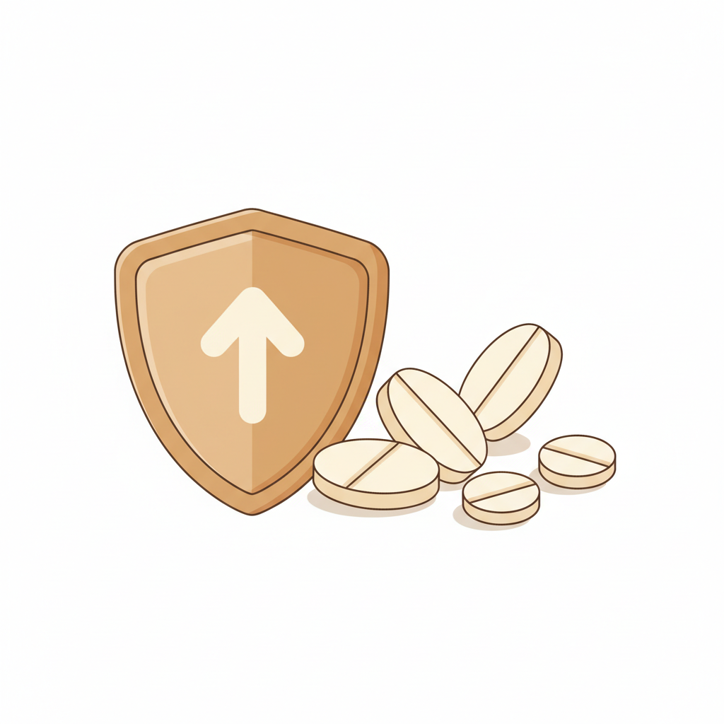 参蘇飲服用後の体調変化や副作用の可能性を示すイラスト