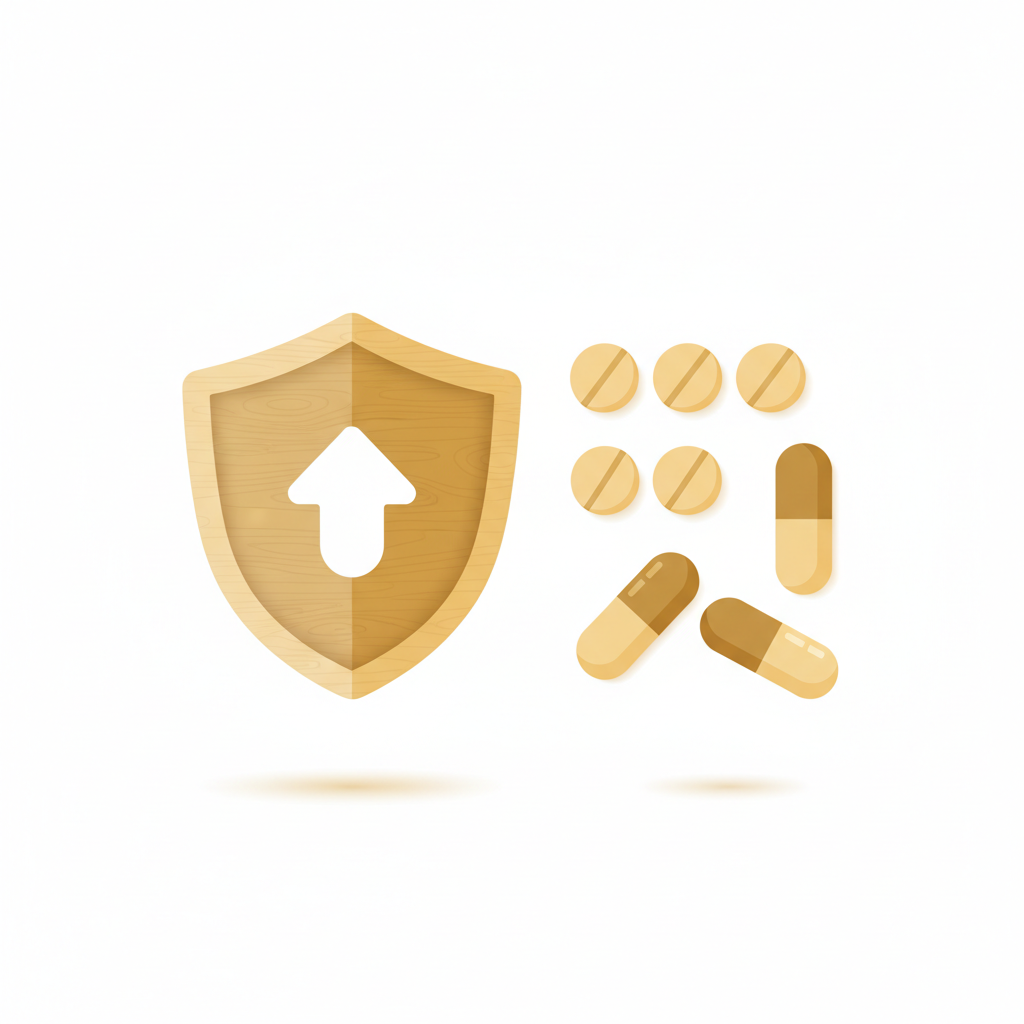 ジュベラを適切に服用するためのピルケースと水、正しい飲み方を示す