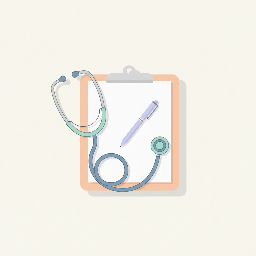 バスト美容外科の最新情報をタブレットで確認する女性の手元