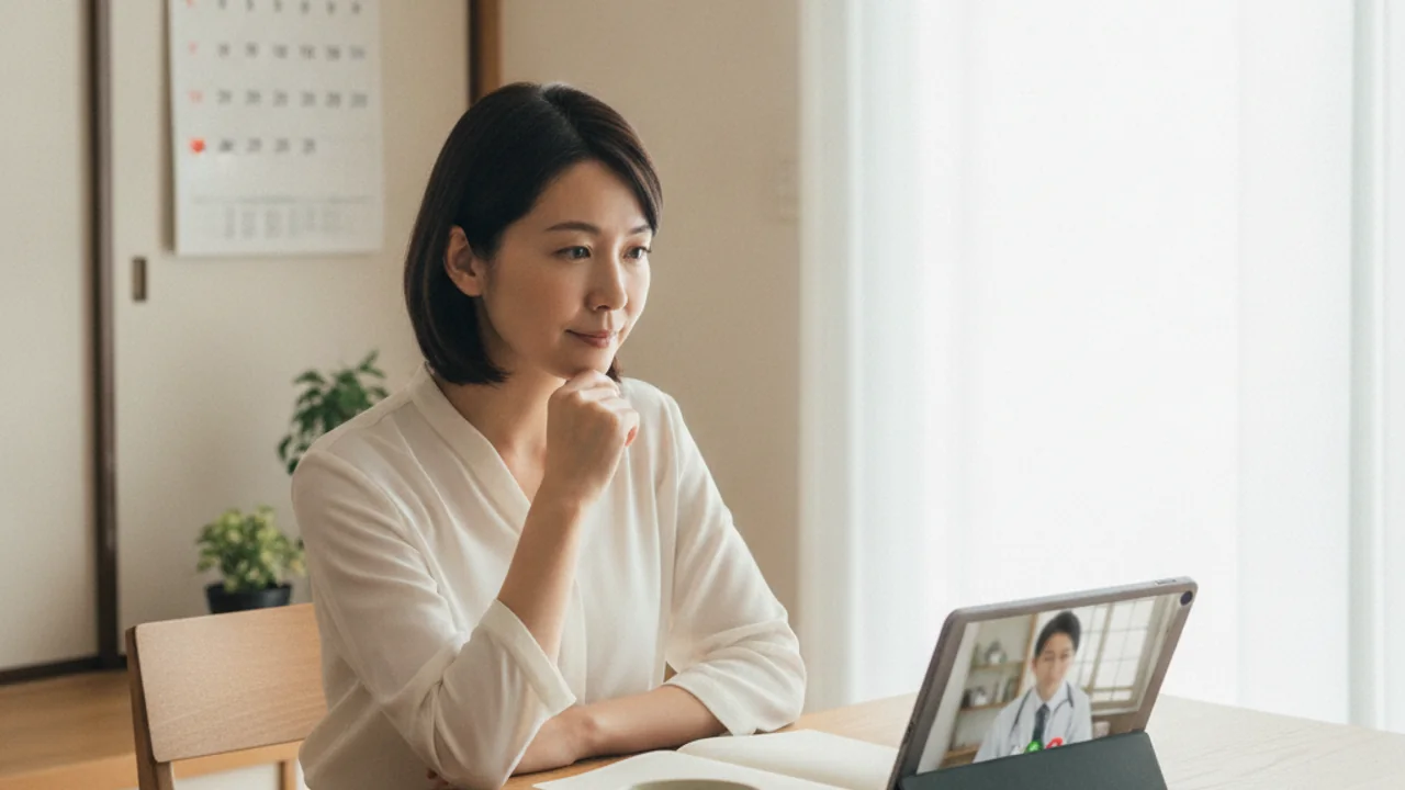 停滞期について医師に相談する人のイメージ