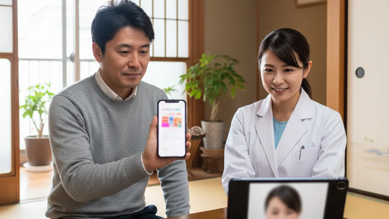 個人輸入や通販のリスクについて医師に相談する人のイメージ
